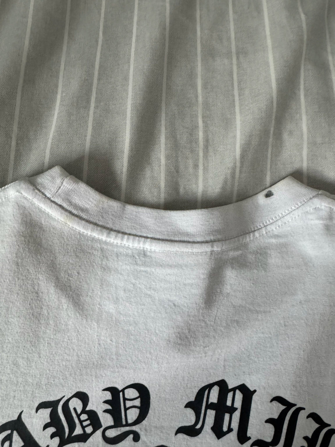 Bape x Chrome baby milo tee